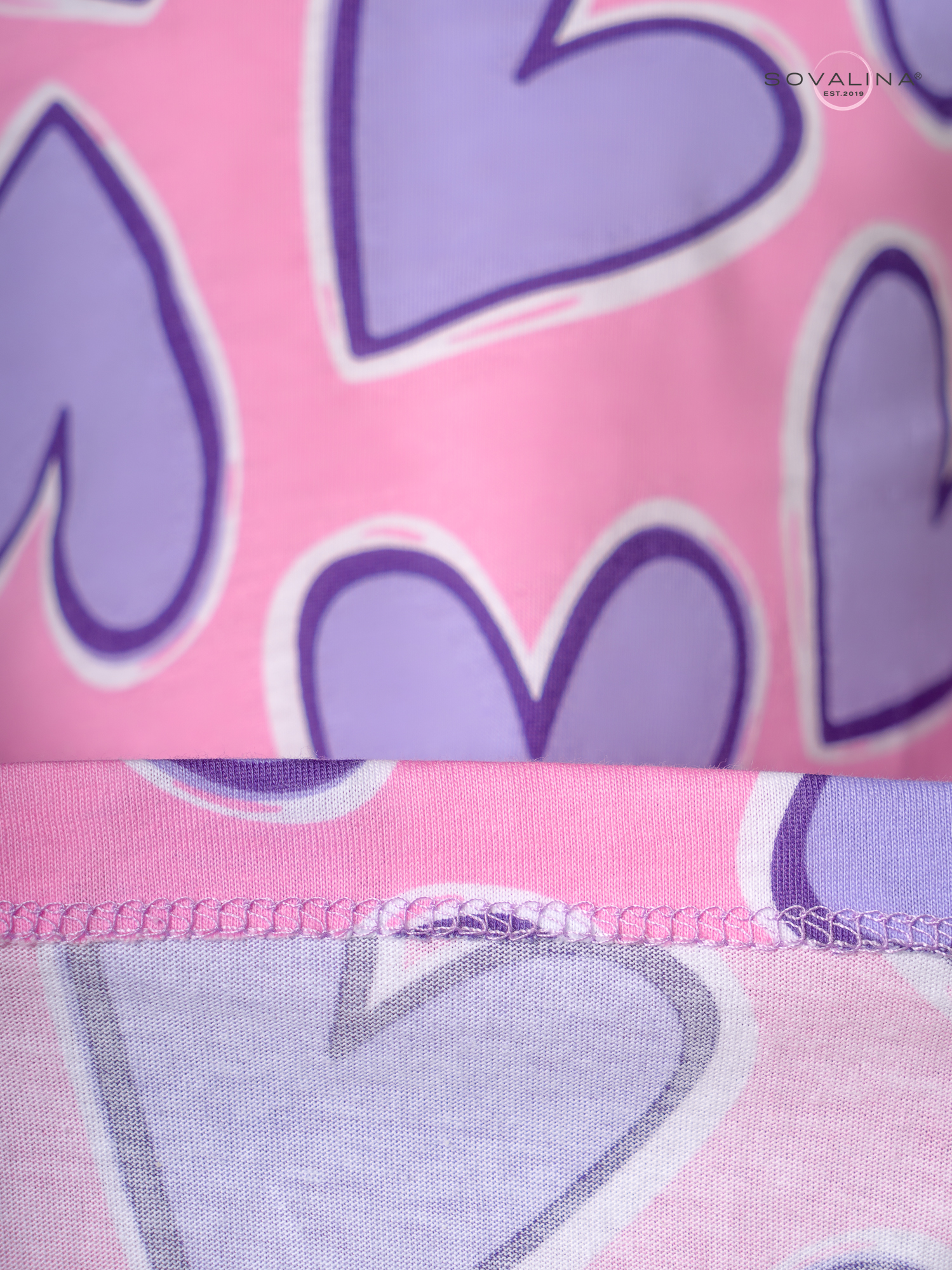 Костюм Алиса SG сиреневые сердца-лаванда