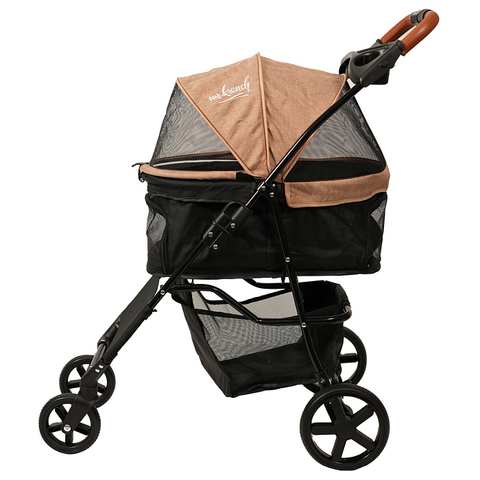 MKR542441 Коляска прогулочная для собак и кошек MINI (макс. нагрузка 15 кг) бежевая