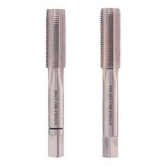 Метчик М 8,0х1,0 (Комплект 2шт) DIN2181 HSS-G 6h 56мм a=4,9 H-Tools 235081HT