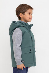 жилет  для мальчика  ВК 35011/14 ГР (98-128)