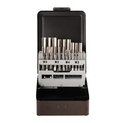 Набор метчиков комплектных M3 -M12 HSS-G DIN352 21пр Terrax by Ruko A245006