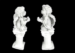 Силиконовый молд Ангелочек с розой № 42