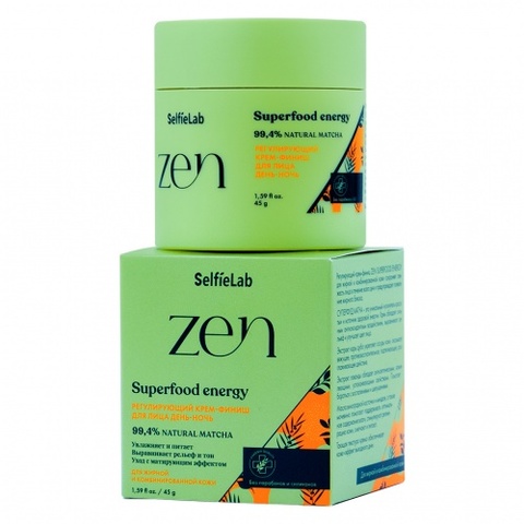 Selfielab ZEN Крем-финиш Регулирующий для лица день-ночь 45г