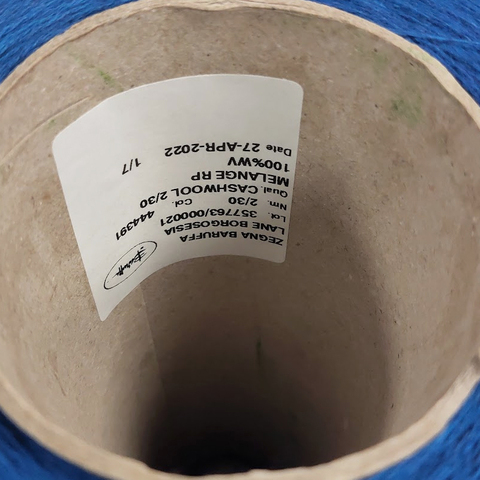 Меринос ZEGNA BARUFFA / CASHWOOL 2/30 синий