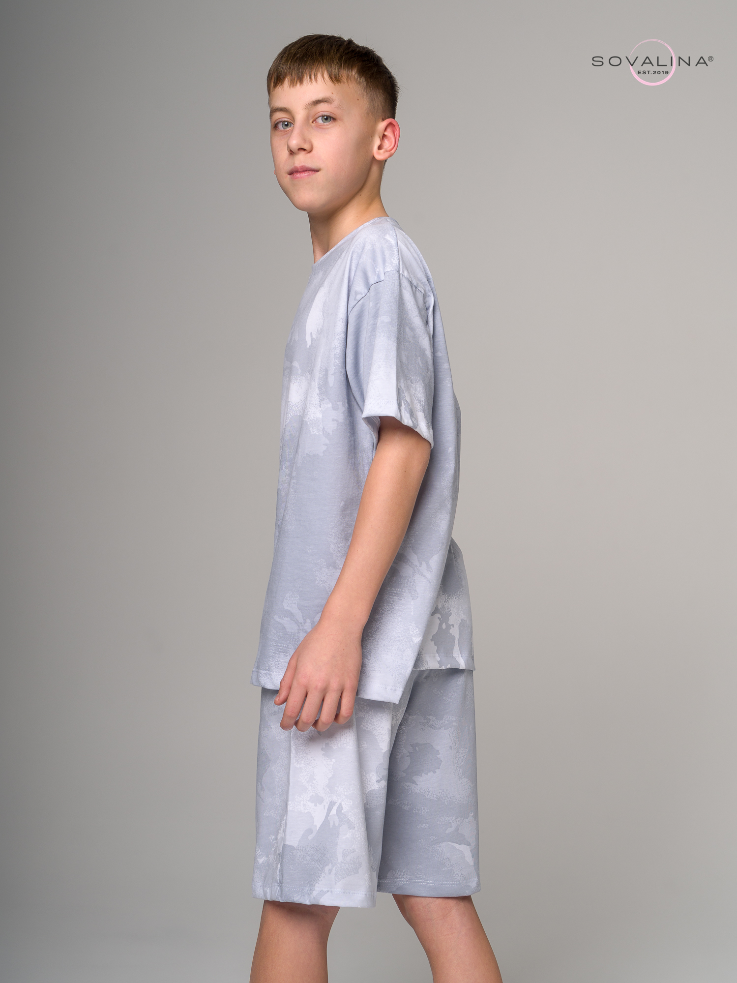 Костюм Light men тайдай серый MAX