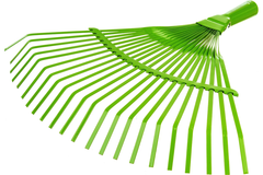 617705 Грабли веерные стальные // 425 мм // 22 плоских зуба // эмалированные // без черенка Palisad