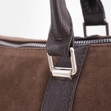 Сумка Саломея 217 эко-замша шоколад