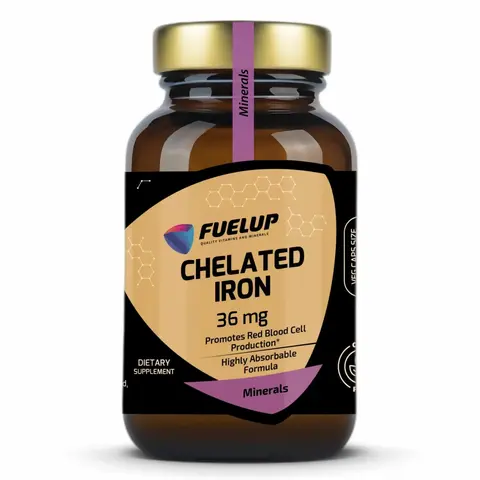 Железо Chelated Iron 36 mg Fuel-Up, 90 капсул