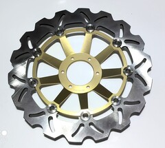 Диск тормозной передний лепестковый на Honda CB F HORNET 600 2000-2007
