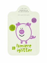 Тканевая маска с экстрактом алоэ DR.LOLA IVLU Jeji Green ChokChok Pig Mask