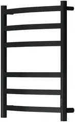 Полотенцесушитель электрический Point Антея PN17856B П6 500x600, диммер справа, черный