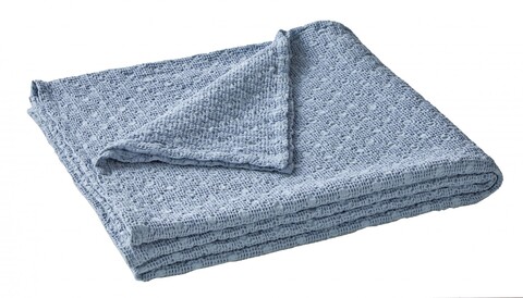 Покрывало 180х260 Blanc des Vosges Everest Celeste