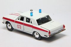 GAZ-2401 Volga Ambulance 1:43 Agat Mossar Tantal