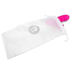 Розовый вибромассажер с клиторальной стимуляцией Clitoral Suction Rabbit - 24,5 см. - 