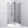 Am.Pm W83G-315-090CT Like Solo Slide Стекла для душ. ограждения 90x90. стекло прозрачное. проф хром глянц.