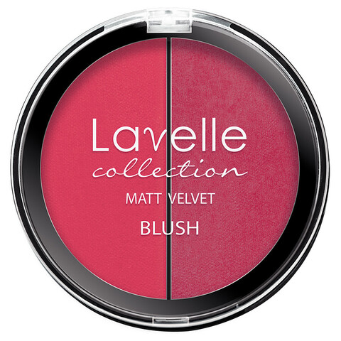 LavelleCollection Румяна Мatt Velvet Blush компактные BL-09 тон 04 ягодный