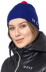 Шапка Moax Tradition Sport синий-красный - 2