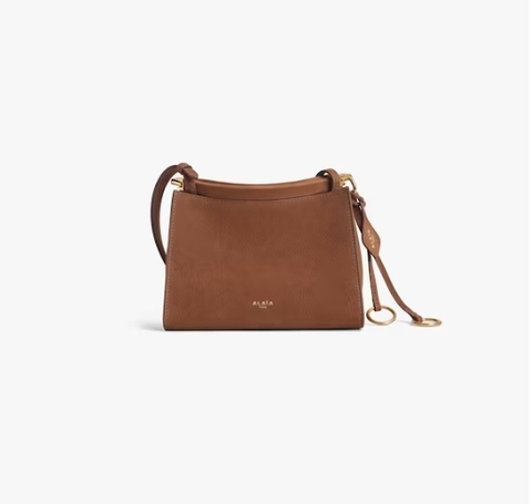 Сумка ALAIA LE CLICK ИЗ НУБУКА