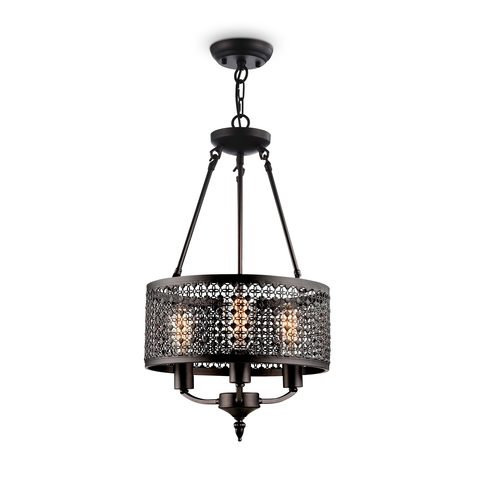 Подвесная люстра Freya Conte FR4166-PL-03C-BL