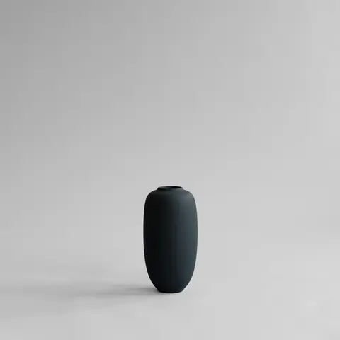 Ваза 101 Copenhagen Sunao Vase Slim, Mini, Black, черный