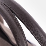 Сумка Саломея 362 эко-замша серый шоколад