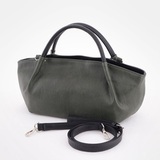 Сумка Саломея 362 македония оливковый + черный