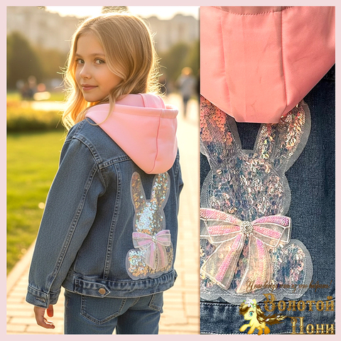 Куртка джинсовая д (5-10) 260112-W369