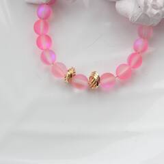 Бусина спейсер, 9 мм, позолота, П787