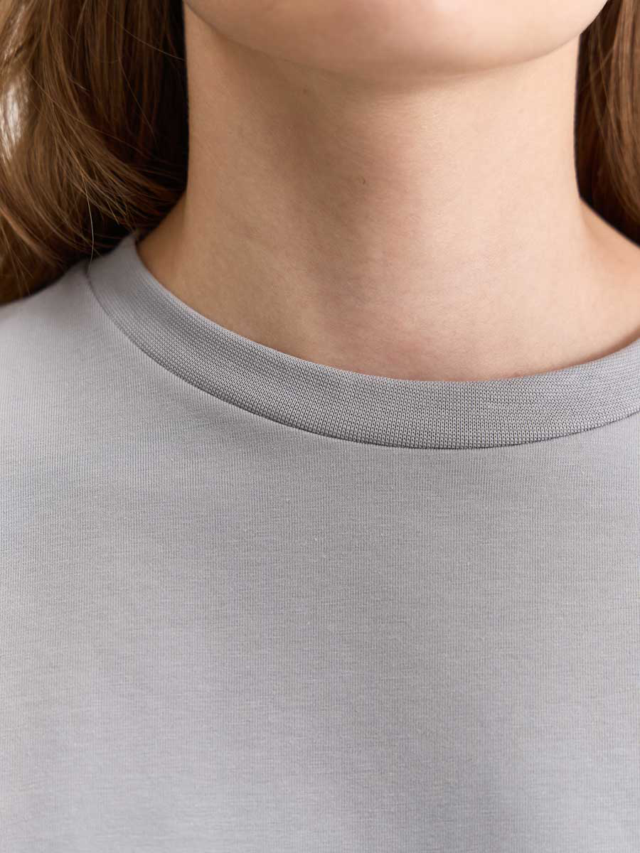 

Футболка Сэм с отворотами, Серый