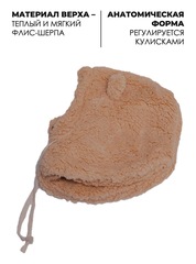 Шарф-капюшон мишка Skully BNM-377 Brown - 2