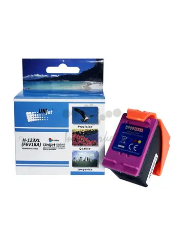 Совместимый картридж 123XL (F6V18AE), цветной большой ёмкости