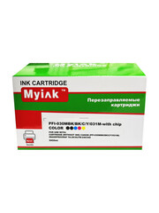 Картриджи MyInk ПЗК PFI-030 для CANON imageProGRAF TA-20/TA-30, TM-240/TM-340, с чипами, 5 шт MBK, BK, C, Y, 031M