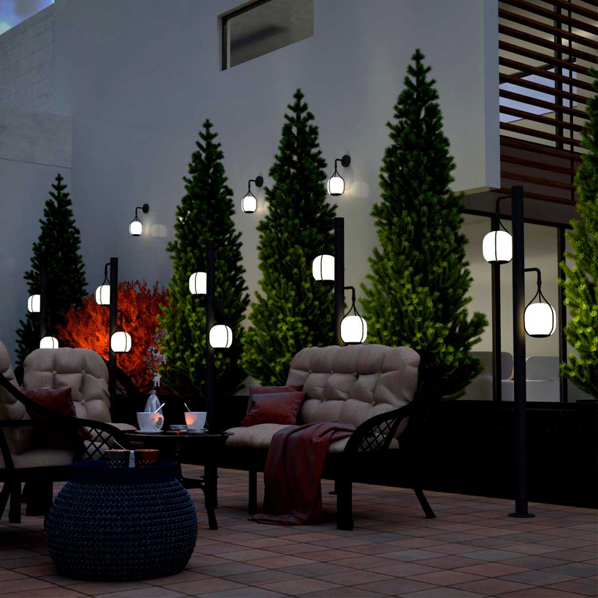 Садово-парковый светодиодный светильник Novotech Street Roca 358583