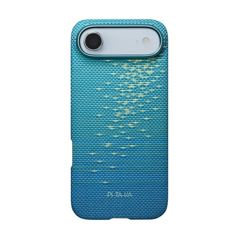 Чехол Pitaka Edge Case для iPhone Air, Лазурный | Lucid Blue