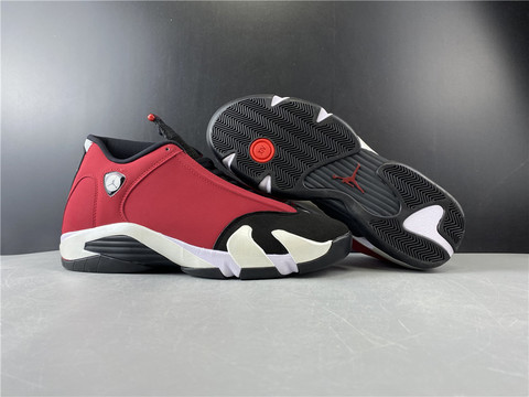 air jordan 14 retro black gym red