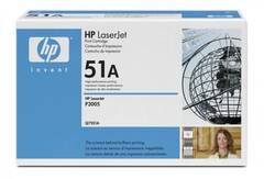 Картридж HP Q7551A для принтеров Hewlett Packard LaserJet M3027/ M3027x/ M3035/ M3035xs/ P3005/ P3005d/ P3005dn/ P3005n/ P3005x (черный, 6500 стр.)