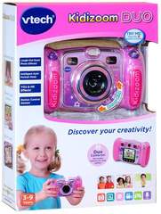 Vtech Цифровая камера Kidizoom duo, розовая (170853)