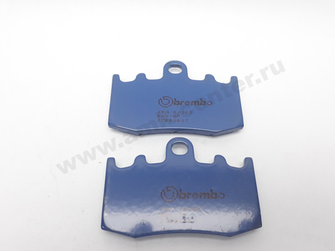 07BB2607 колодки тормозные МОТО(FDB2125)