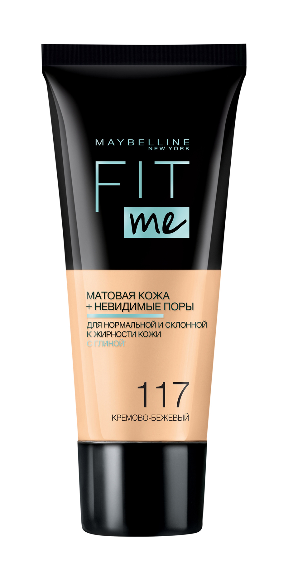 Maybelline Fit Me тональный крем матовая кожа + невидимые поры №117 –  купить в интернет-магазине, цена, заказ online