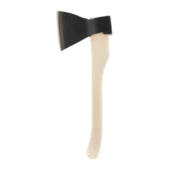 Топор 600г, кованный, в сборе, прямое лезвие---