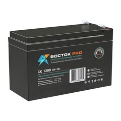 Аккумуляторная батарея Delta СК 1209 напряжение 12В, емкость 9Ач (151х65х100mm)