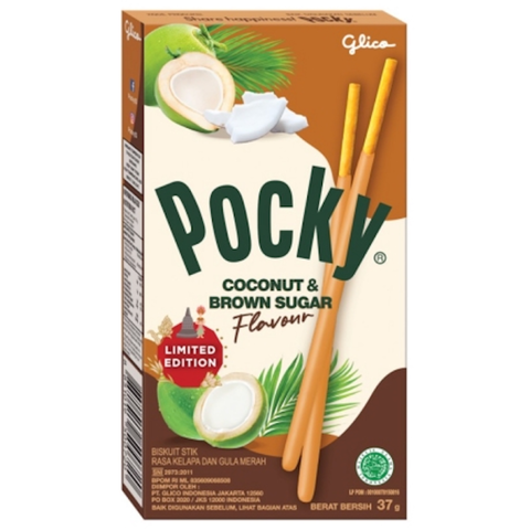 Бисквитные палочки с кокосом и тростниковым сахаром Pocky, 37 гр