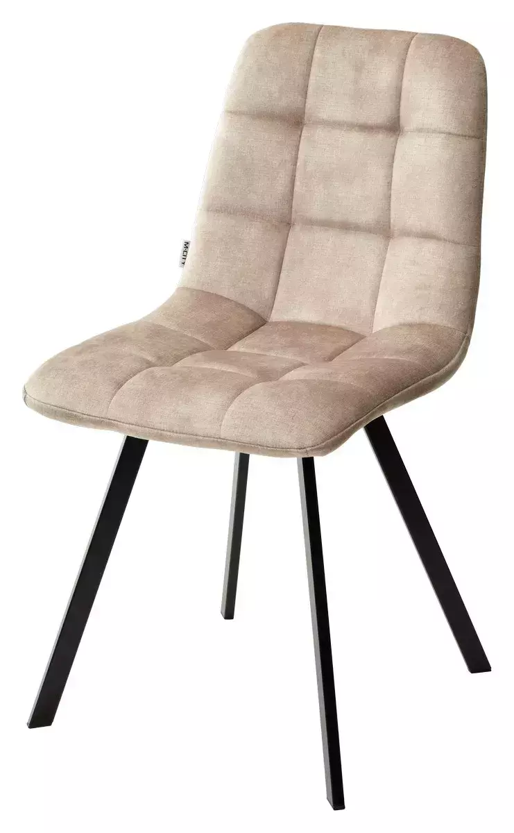 Стул CHILLI SQUARE PK6015-10(VBP210) античный бежевый, велюр М-City