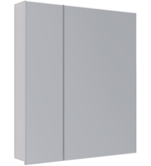 Lemark UNIVERSAL LM70ZS-U Шкаф зеркальный 70х80 см 2-х дверный, цвет корпуса: Белый глянец фото