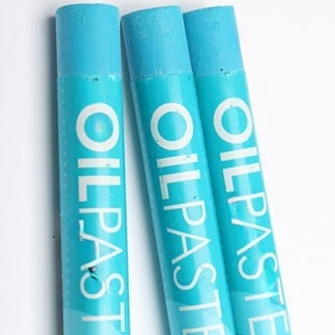 Пастель художественная масляная MUNGYO Oil Pastels Синий бирюзовый №557 (3шт)
