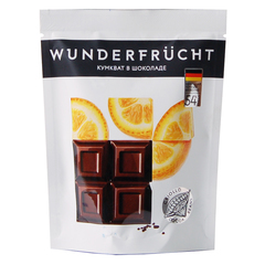 WunderFrucht Конфеты Кумкват в темном шоколаде 54%, 75 г