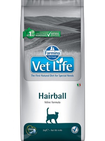 Сухой ветеринарный корм Farmina Vet Life Cat Hairball