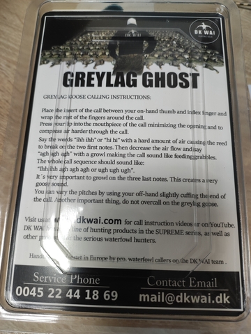 Манок на серого гуся Greylag Ghost