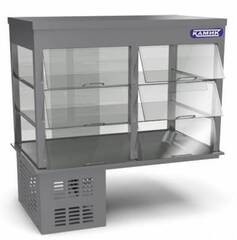 Витрина холодильная Камик (охлаждаемая) встраиваемая (стекло) 800*640*800(1350)