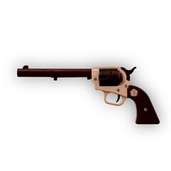 REVOLVER Кольт М1873 от TARG - деревянный конструктор легендарного американского пистолета Peacemaker (Миротворец). Сборная модель, 3d пазл, оружие